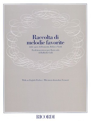 Favorite Opera Melodies Solo Flute