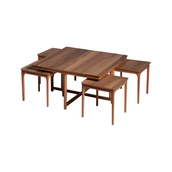 Komplette Couchtische Beistelltische Kaffeetische Sofatische Braun-image
