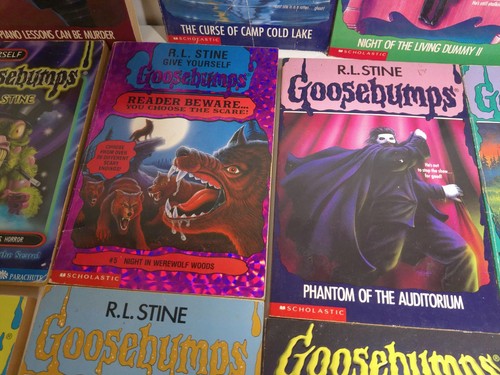 13 VTG Goosebumps book lot of paperback Books collection & Silent Night 3 Book - Picture 8 of 11