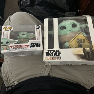 Star Wars The Mandalorian Grogu Baby Yoda The Child On Board Plush Hanging Sign 