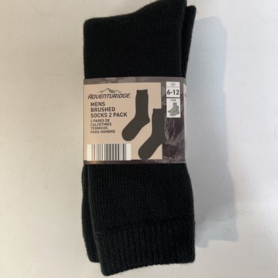 Aldi Adventuridge Men’s 2pk Brushed Socks Pack Extra Warm And Soft NWT 