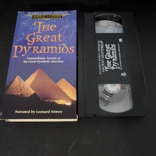 Reader's Digest The Great Pyramids VHS Documentary Leonard Nimoy 1996