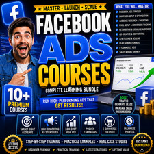 10+ Facebook Ads Mastery Courses Digital Download