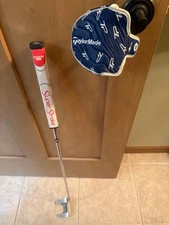 Taylormade TP Collection Brandon #1 Putter with Cover Super Stroke Grip ~34”