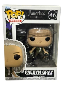 FUNKO POP! BOOKS POWERLESS PAEDYN GRAY #46 Figure with protector NEW in hand