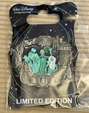 Disney WDI Stained Glass Haunted Mansion Pin NEW MINT LE 300 D23 Expo 2015