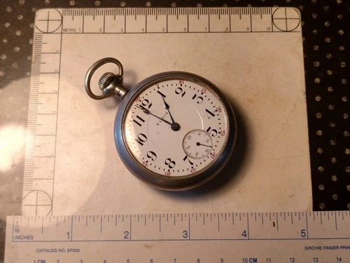 Elgin Antique American Running Hi-Grade Pocket Watch Grade 379 Circa 1911