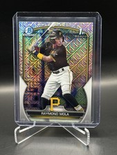 Raymond Mola, Pittsburgh Pirates, 2023 1st Bowman Chrome Mojo BCP-198
