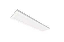 Commercial Electric Dimmable White LED Flat Panel Ceiling Flush Mount Fixture