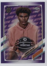 2021 Chrome OTE Overtime Elite Purple & Pink Refractor /299 Dominick Barlow 0o4t