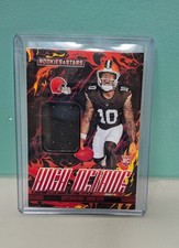 Quinshon Judkins 2025 Panini Rookies & Stars RC High Octane Patch SP Browns