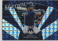 2022 Panini Mosaic Wander Franco V Tool Prizm #VT-5 Tampa Bay Rays