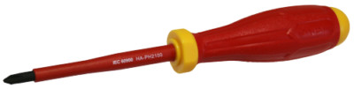 VDE Electrical Insulated Phillips Screwdriver (#2 x 100mm) T&E Tools A82100-I