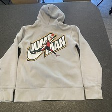 Jordan Jumpman Zip Up Hoodie Boys Size Medium EUC