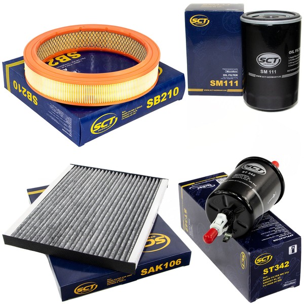 Filter Set Sct Kraftstoff- ÖL- Luft- Innenraum- FüR Seat Ibiza Ii Vw Polo 1.6-image