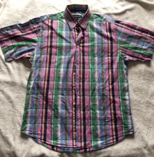 Laine Taylor Shirt Large Multicoloured (pink, Green, Blue)