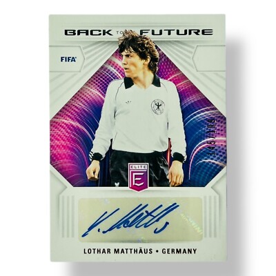 Lothar Matthäus Auto Panini Donruss Elite FIFA World Cup Deutschland Germany