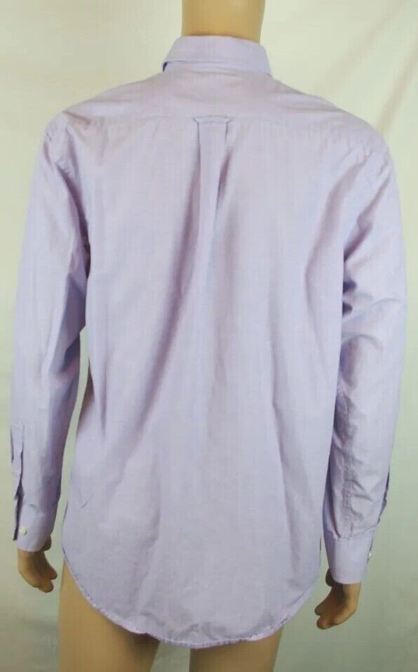 Izod Solid Lavender Long Sleeve Button Down Shirt… - image 6