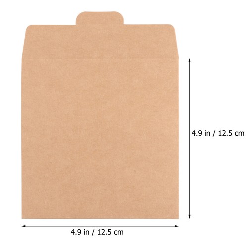 30 stücke Verpackungsumschläge CD DVD Kraftpapierhülsen Scheibe Papiertüte - Bild 4 von 12