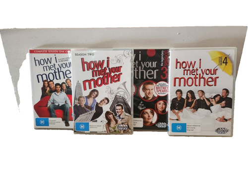 How I Met Your Mother Season 1 to 4 Complete Set R4 Used Dvd's - Picture 3 of 3
