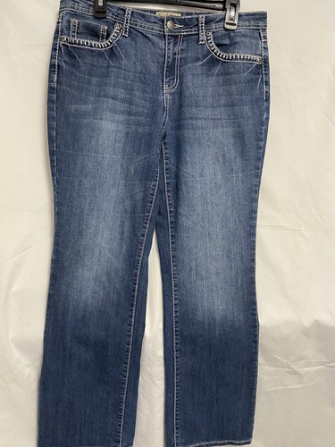 Earl Jones Stretch Denim Blue Jeans 