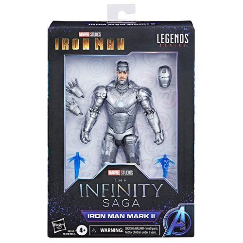 ¡EN STOCK! Figura de acción Iron Man Marvel Legends Iron Man Mark II 6 pulgadas HASBRO - Imagen 1 de 9