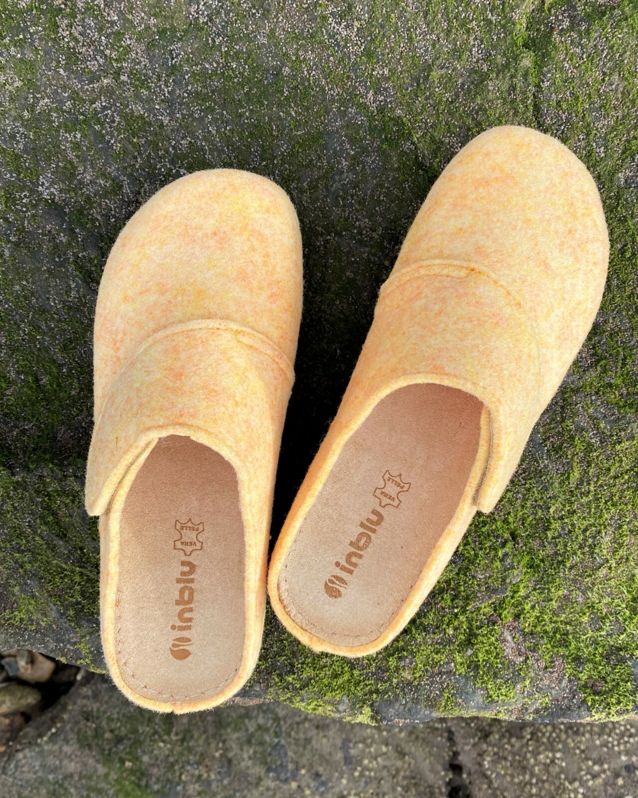 PANTOFOLA D’ORO Zoccoli donna in feltro supporto arco plantare ortopedico comode scarpe casa US 8