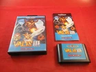 Valis III (Sega Genesis) COMPLETE w/ Box manual game WORKS!