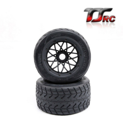 Dicke Straßenreifen Hinterradbaugruppe für 1/5 HPI Baja RV KM 5B rc Autoteile