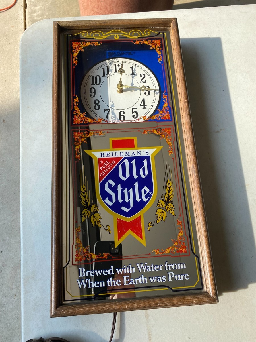 OLD STYLE BEER パブミラー オールドスタイル ビンテージ 鏡 OLD STYLE