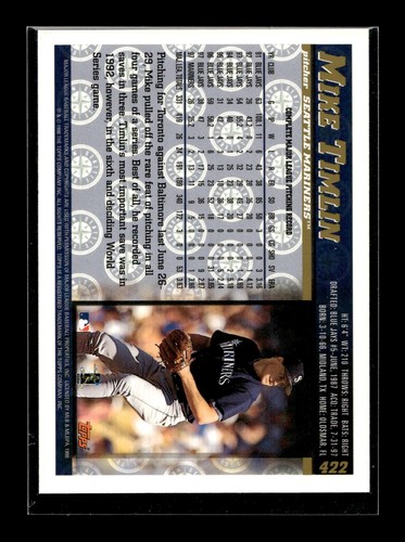 1998 Topps #422 Mike Timlin (NM)(BAS) - Bild 2 von 2
