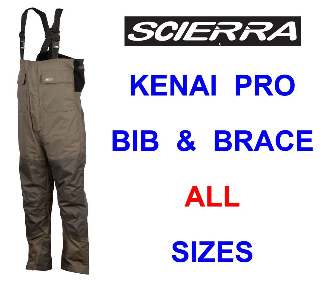 CLEARANCE SCIERRA KENAI PRO BIB BRACE FOR FLY ROD REEL FISHING