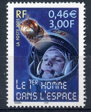 STAMP / TIMBRE FRANCE NEUFN° 3425 ** LE 1° HOMME DANS L'ESPACE