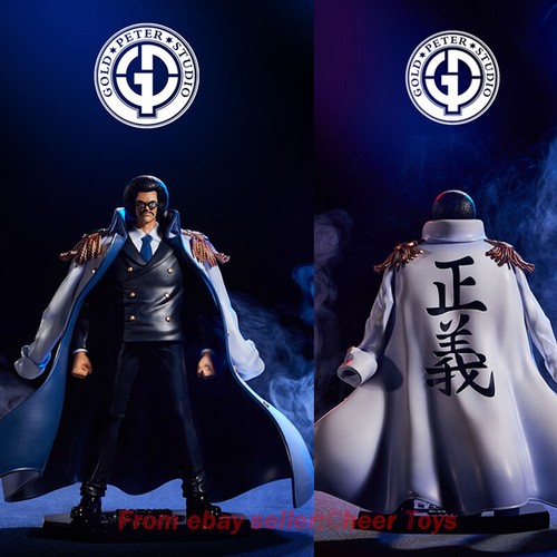 One Piece Gp Studio Sengoku Figure Marine Lieutenant General Resin In Stock Ebay