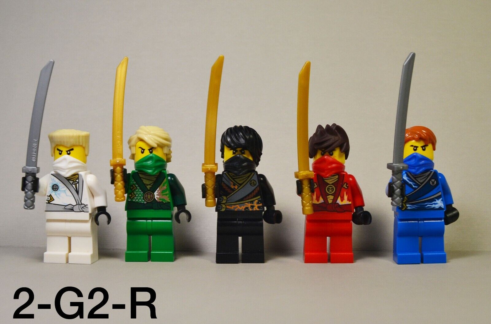 Buy LEGO NinjagoTM Ninja's set of 4 - Cole, Jay, Kai, Zane Techno Robe  minifigures (Each with Techno Blade) Online at desertcartINDIA