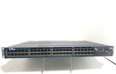 Cisco Catalyst 3560-X Series PoE+ 48 Port WS-C3560x-48PS-S V02 Switch #06