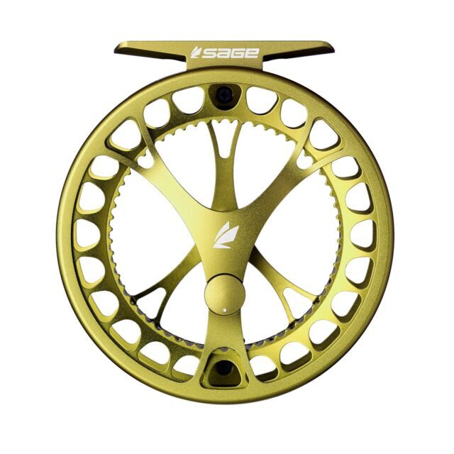 Sage Click 4/5/6 Fly Reel - Color Lime - NEW