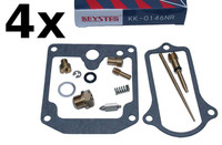 Keyster Vergaser-Reparatursatz,Kawasaki Z650B, Bj. '76-'79,4 Kits KK-0146