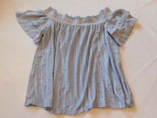 American Eagle Outfitters Women's Junior's Short Sleeve S small Striped EUC