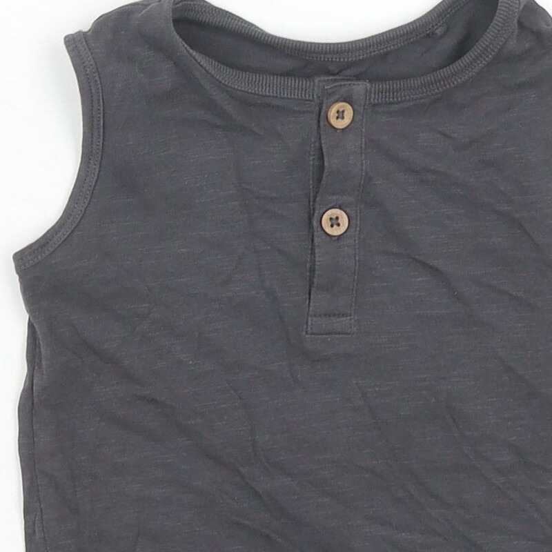 George Boys Grey Cotton blend Tank Size 2 Years image 8