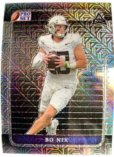 2023 Leaf Pro Set Metal Bo Nix #50