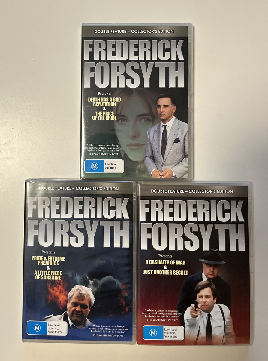Frederick Forsyth Presents (DVD) Box Set 6 Thrillers PAL R4 Brand