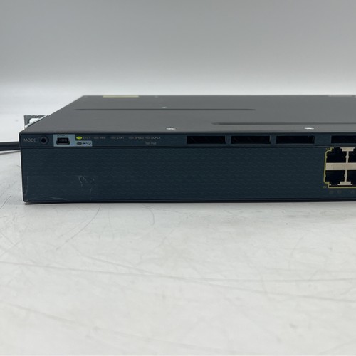 WS-C3560X-24P-S Commutateur PoE Cisco 3560X Series 24 ports avec C3KX-PWR - Photo 2/9