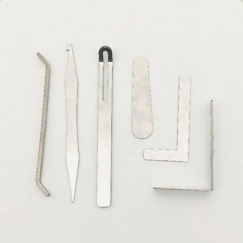 6pcs Saxophone Woodwind Woodwind Instrument Repair Tools for Clarinet Flute