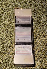 3 Pack - Bell Howell Slide Cube Cartridges Storage