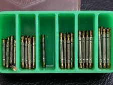 FEMALE SPRING BARS Large 1.2mm End Hole for Vintage Watches 14mm thru 20mm NOS