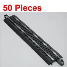Bachmann 44481 9" Straight E-Z HO Train Track (50 Pieces)