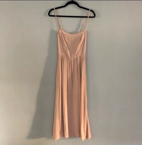 reformation rosehip fit & flare dress