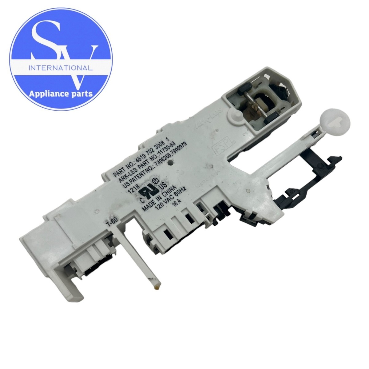 Whirlpool Washer Door Lock Latch WP8183270 8183197 8183270 | eBay