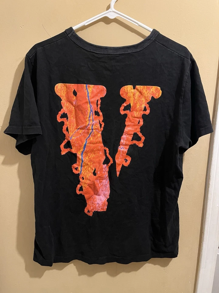 Vlone Skull Shocker Graphic T Shirt Size S Made in USA - Image 4 of 4